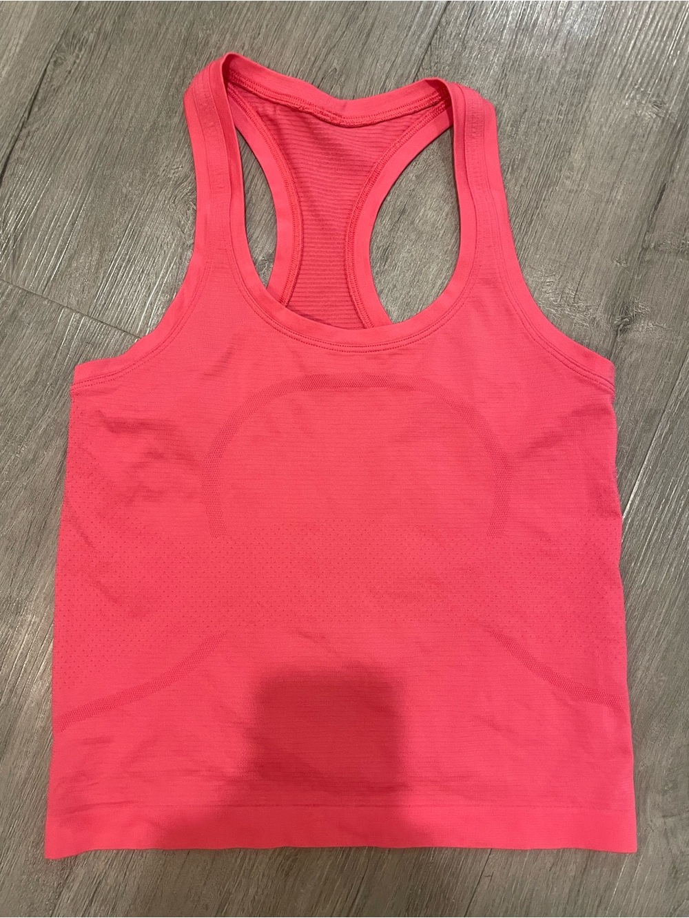 lululemon athletica Swiftly Tech Coral Racerback Tank Waist length